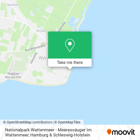 Карта Nationalpark Wattenmeer - Meeressäuger Im Wattenmeer