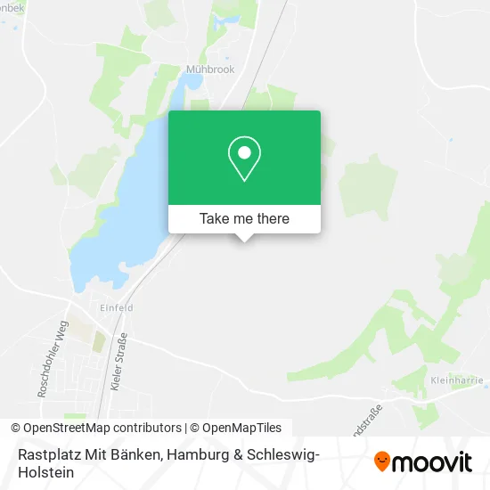 Карта Rastplatz Mit Bänken