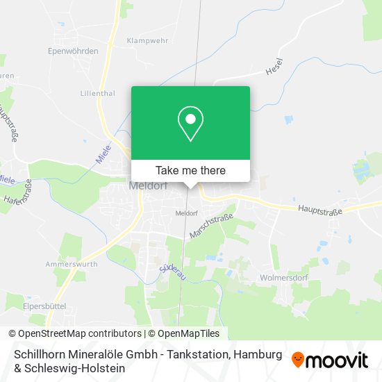 Schillhorn Mineralöle Gmbh - Tankstation map