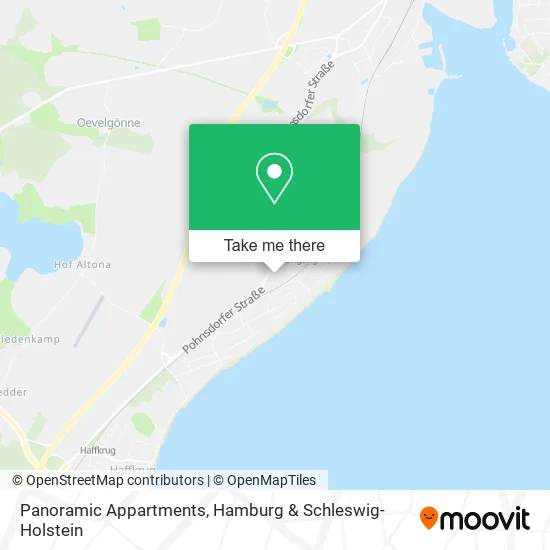 Карта Panoramic Appartments