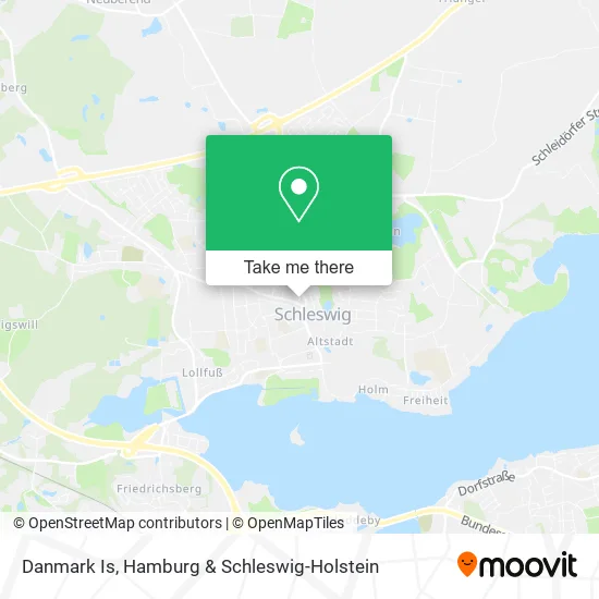 Карта Danmark Is