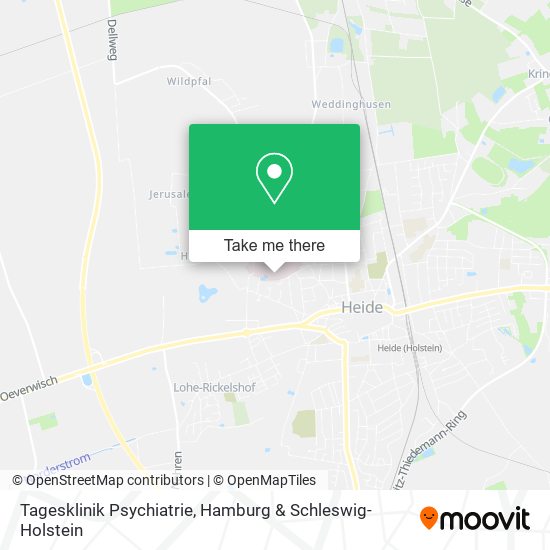 Tagesklinik Psychiatrie map