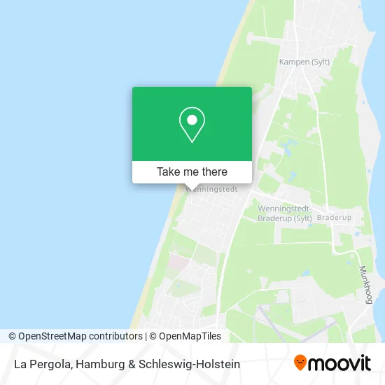 Карта La Pergola