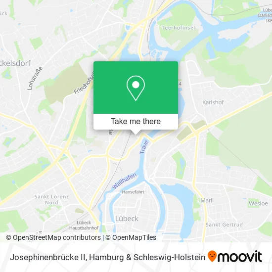 Карта Josephinenbrücke II