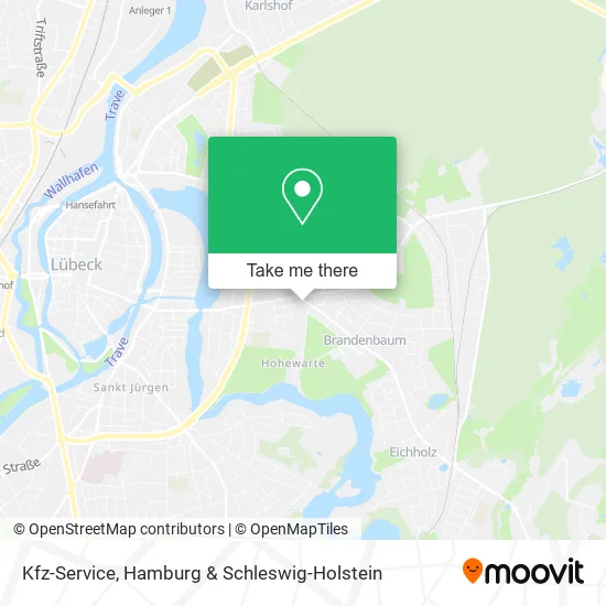 Карта Kfz-Service