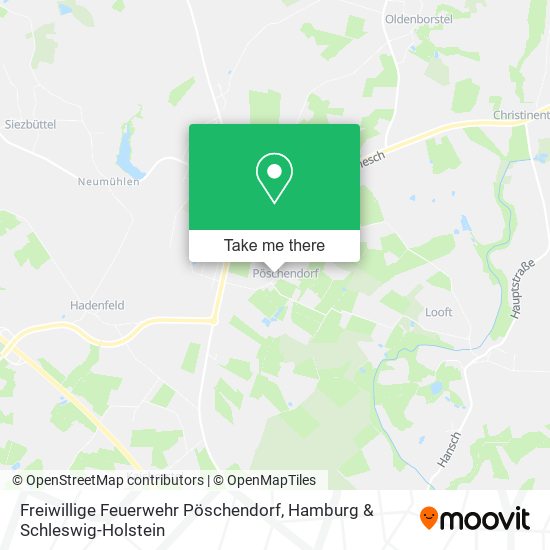 Freiwillige Feuerwehr Pöschendorf map