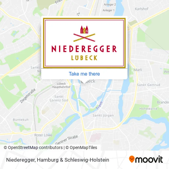Карта Niederegger