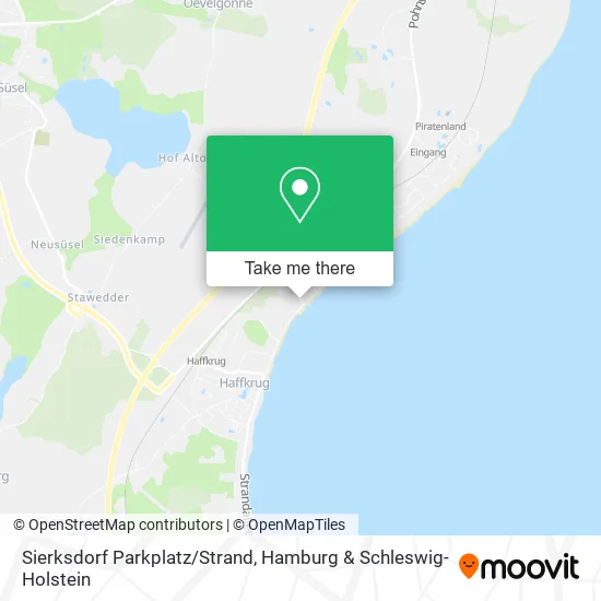 Карта Sierksdorf Parkplatz/Strand