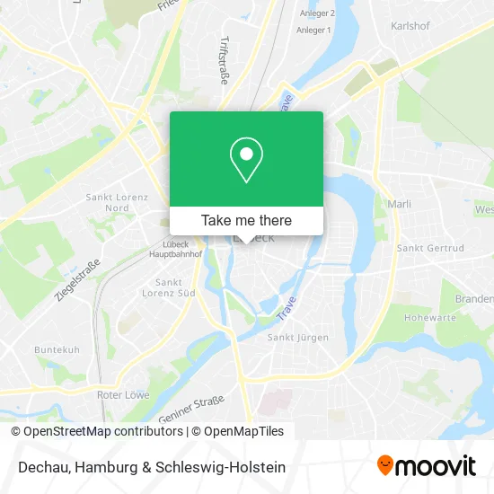 Карта Dechau
