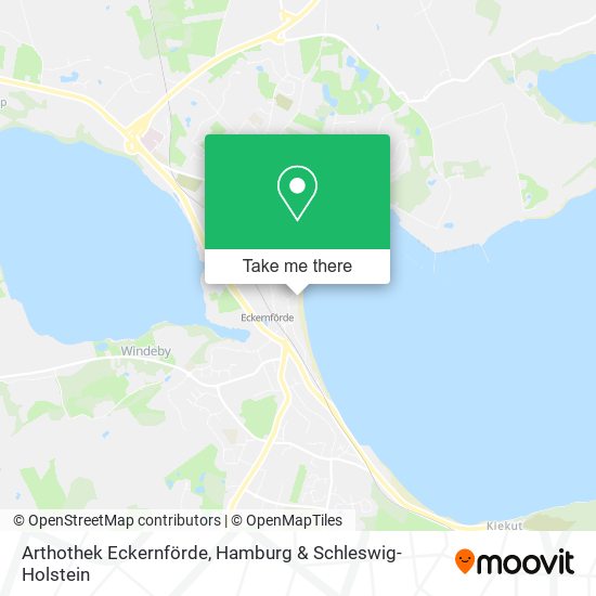 Arthothek Eckernförde map