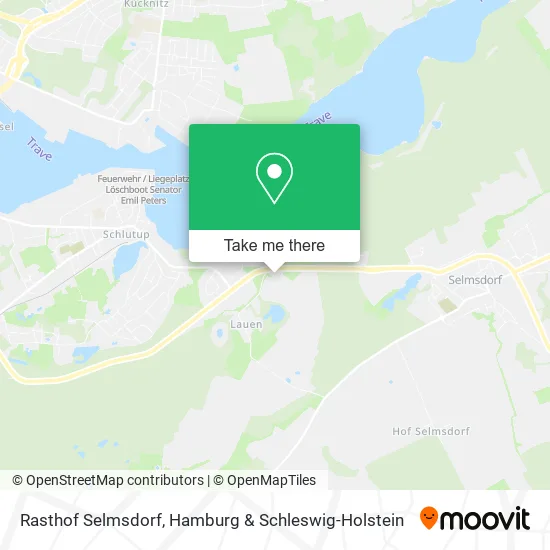 Карта Rasthof Selmsdorf