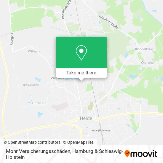 Карта Mohr Versicherungsschäden