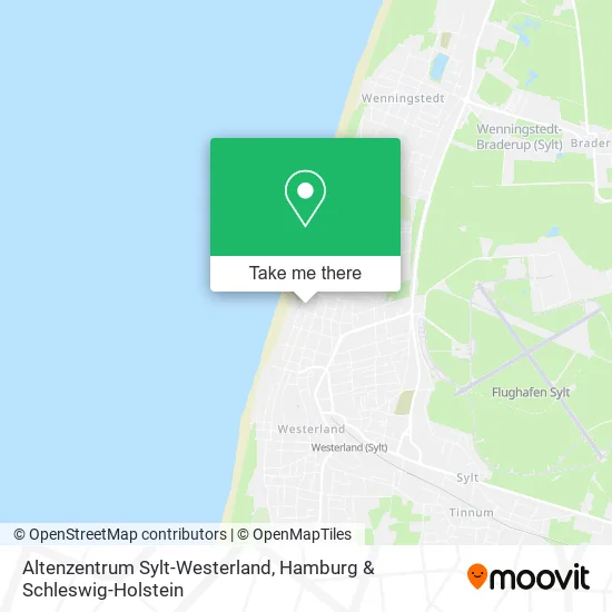Карта Altenzentrum Sylt-Westerland
