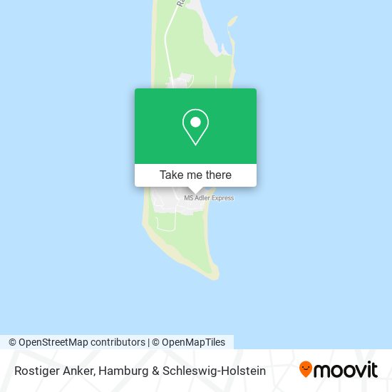 Rostiger Anker map