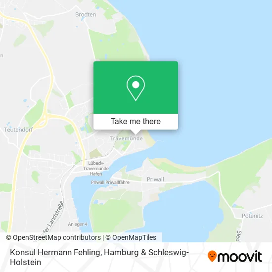 Карта Konsul Hermann Fehling