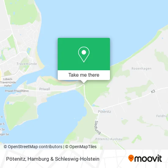 Карта Pötenitz