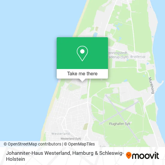 Карта Johanniter-Haus Westerland