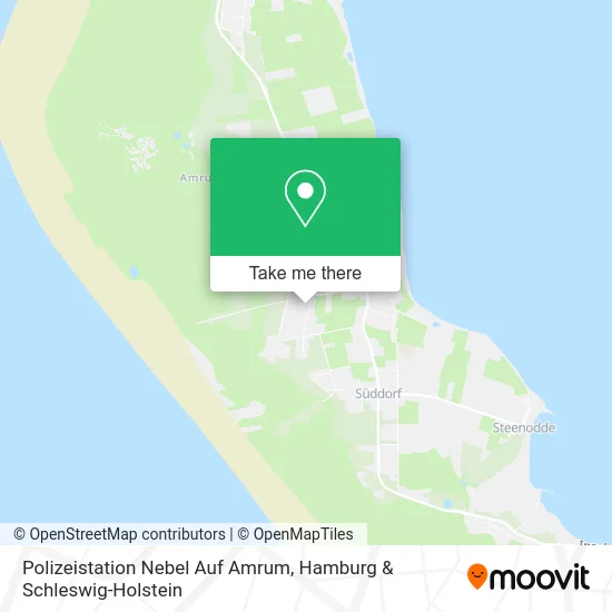 Карта Polizeistation Nebel Auf Amrum