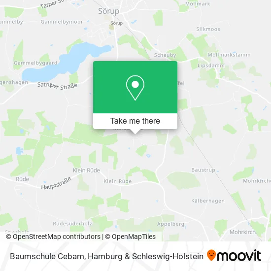 Карта Baumschule Cebam