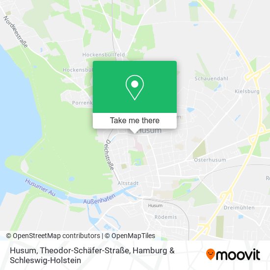 Husum, Theodor-Schäfer-Straße map