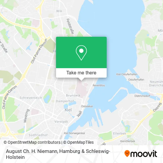 Карта August Ch. H. Niemann