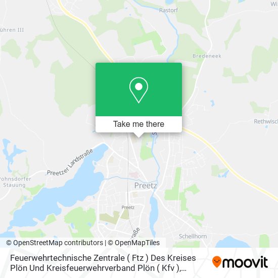 Feuerwehrtechnische Zentrale ( Ftz ) Des Kreises Plön Und Kreisfeuerwehrverband Plön ( Kfv ) map