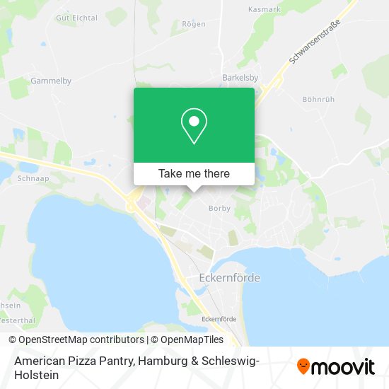 American Pizza Pantry map