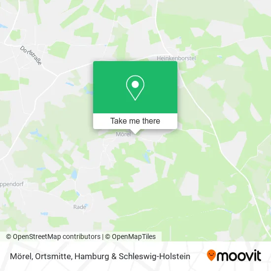 Карта Mörel, Ortsmitte