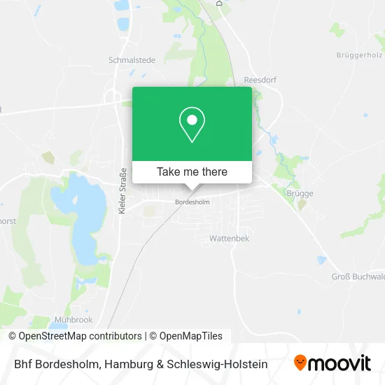 Карта Bhf Bordesholm