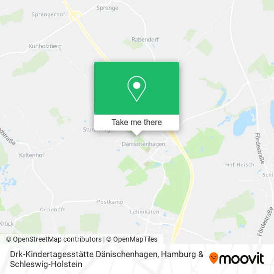 Карта Drk-Kindertagesstätte Dänischenhagen
