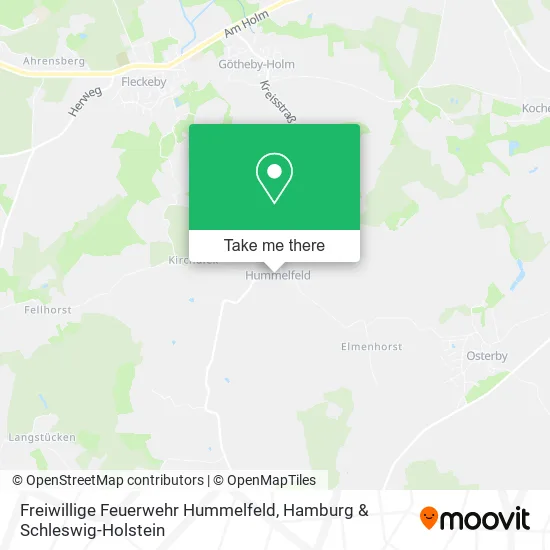 Карта Freiwillige Feuerwehr Hummelfeld