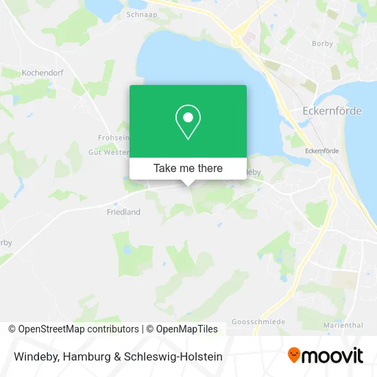 Карта Windeby