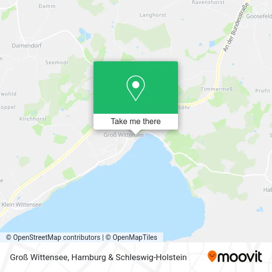 Карта Groß Wittensee