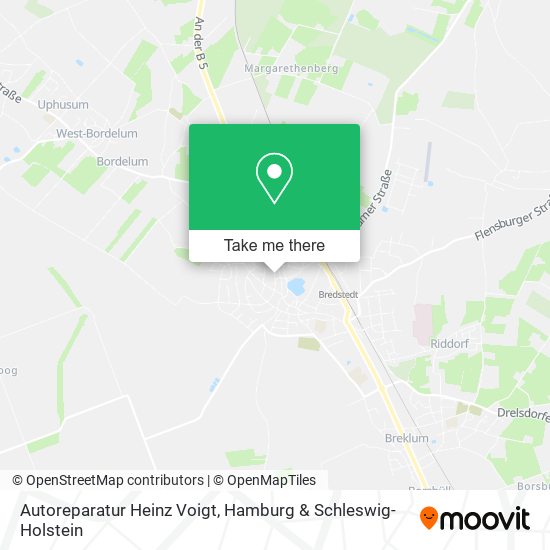 Autoreparatur Heinz Voigt map