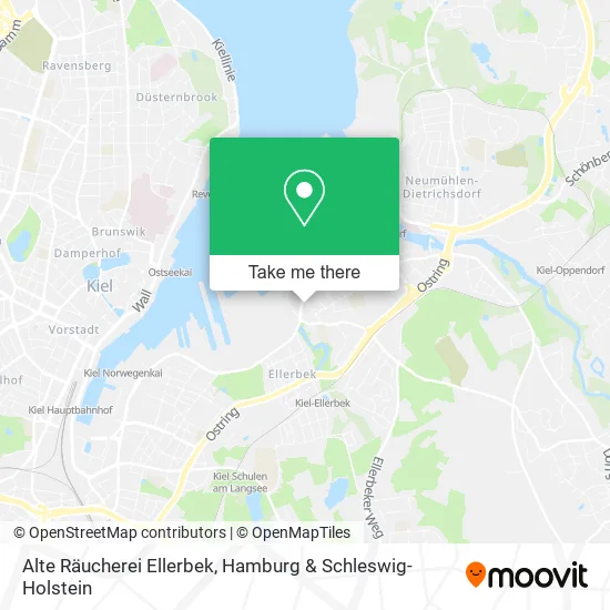 Карта Alte Räucherei Ellerbek