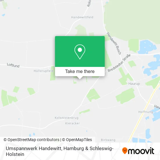 Карта Umspannwerk Handewitt