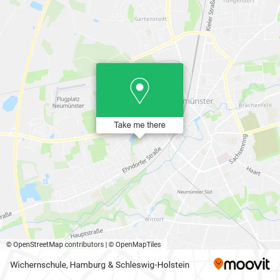 Карта Wichernschule