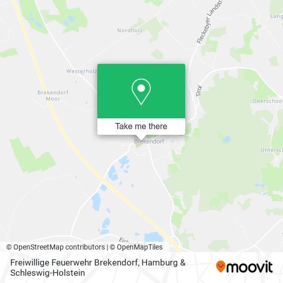 Freiwillige Feuerwehr Brekendorf map