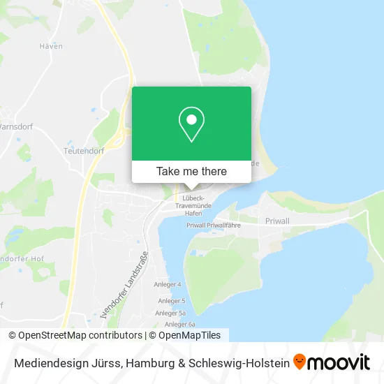 Карта Mediendesign Jürss