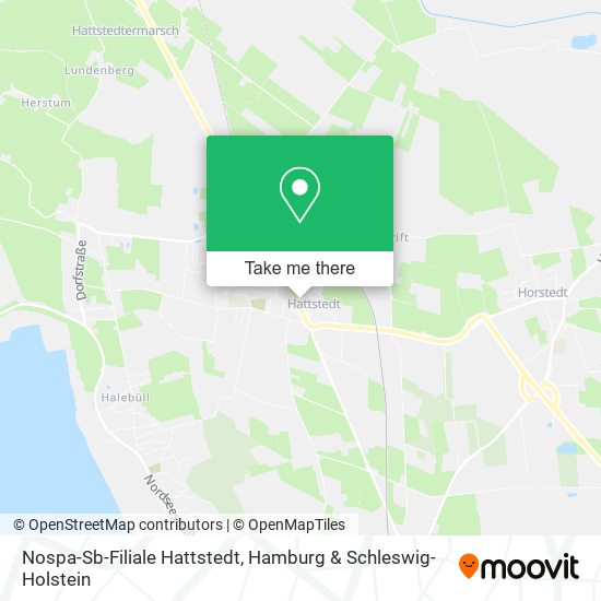 Карта Nospa-Sb-Filiale Hattstedt