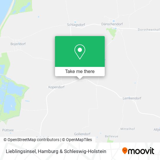 Карта Lieblingsinsel