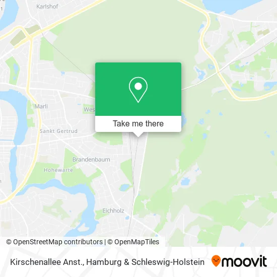 Карта Kirschenallee Anst.