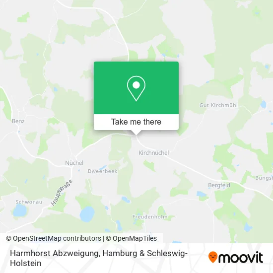 Карта Harmhorst Abzweigung