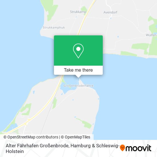 Alter Fährhafen Großenbrode map