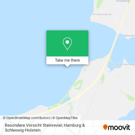Besondere Vorsicht Steinrevier map