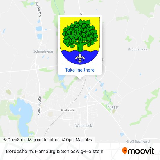 Bordesholm map