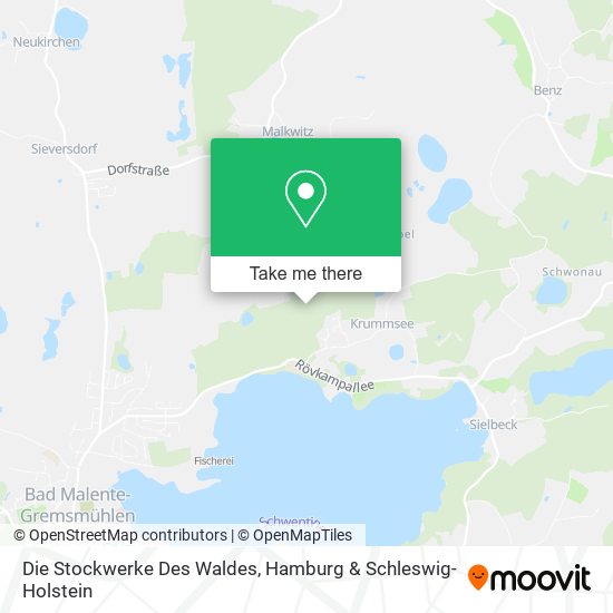 Die Stockwerke Des Waldes map