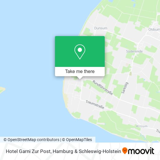 Hotel Garni Zur Post map