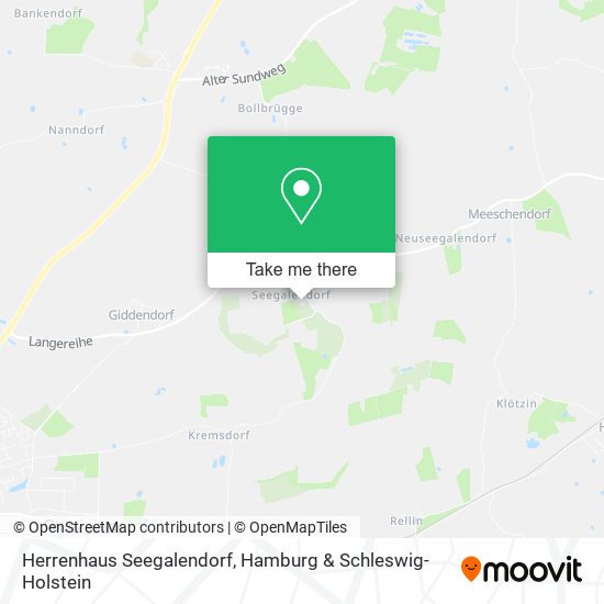 Herrenhaus Seegalendorf map