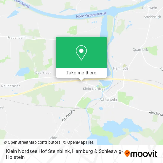 Карта Klein Nordsee Hof Steinblink